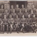 A black-and-white photograph of Byron Cooper Sisler’s graduating class from the Air Force.