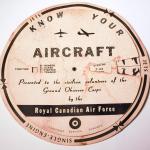 A cardboard wheel that spins to line-up the silhouettes of various aircraft  with their name.